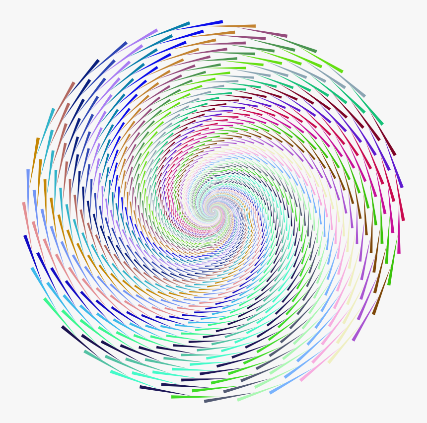 Prismatic Abstract Vortex - Portable Network Graphics, HD Png Download, Free Download