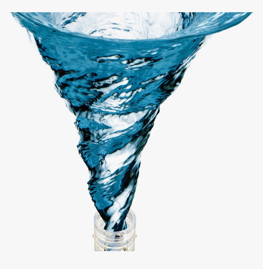 Water Vortex Magnetizer - Draining Water, HD Png Download, Free Download