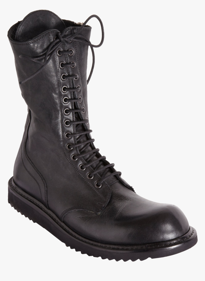 Black Leather Casual Boot Png Image, Transparent Png, Free Download