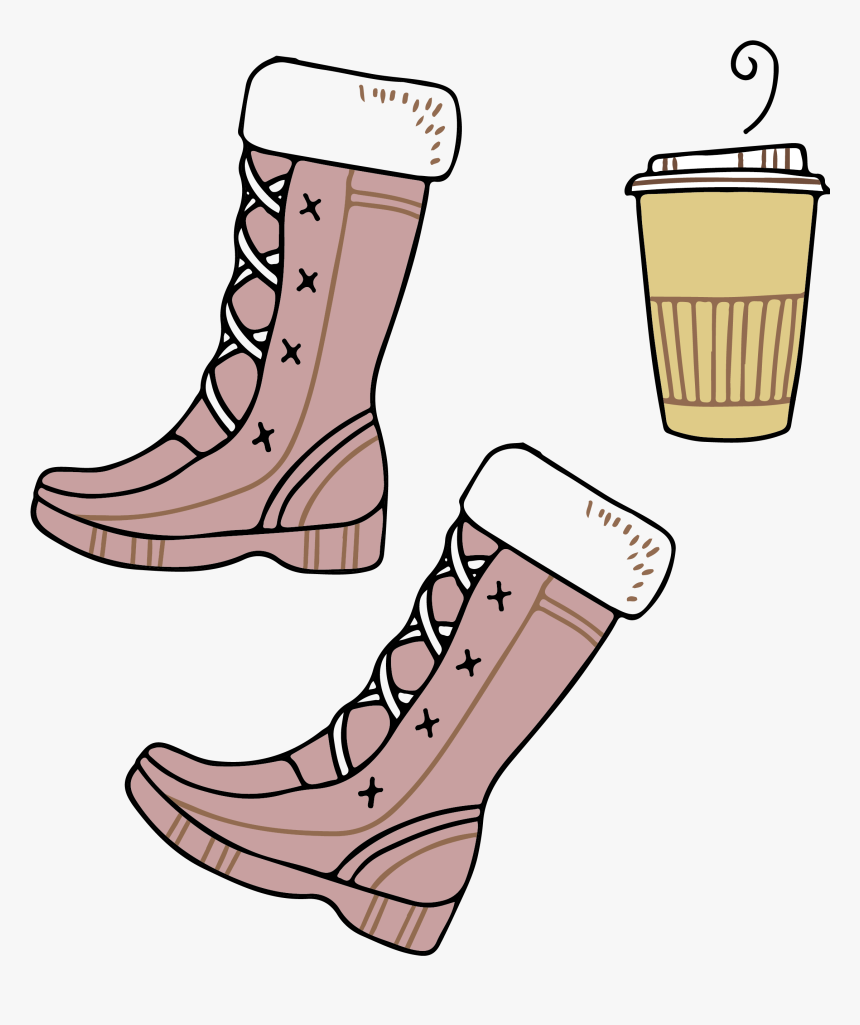 Transparent Boot Png - Winter Boots Illustration Png, Png Download, Free Download