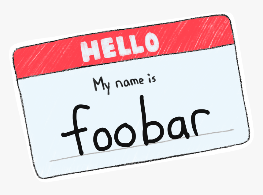 A "hello, My Name Is - Handwriting, HD Png Download, Free Download