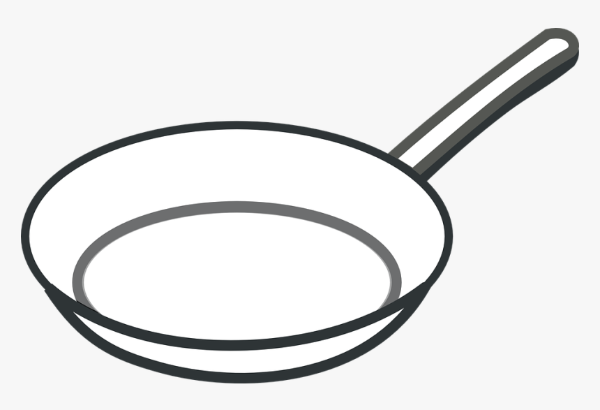 Pan, Frying, White, Kitchen, Cooking, Chef, Sauce Pan - Cooking White Png, Transparent Png, Free Download