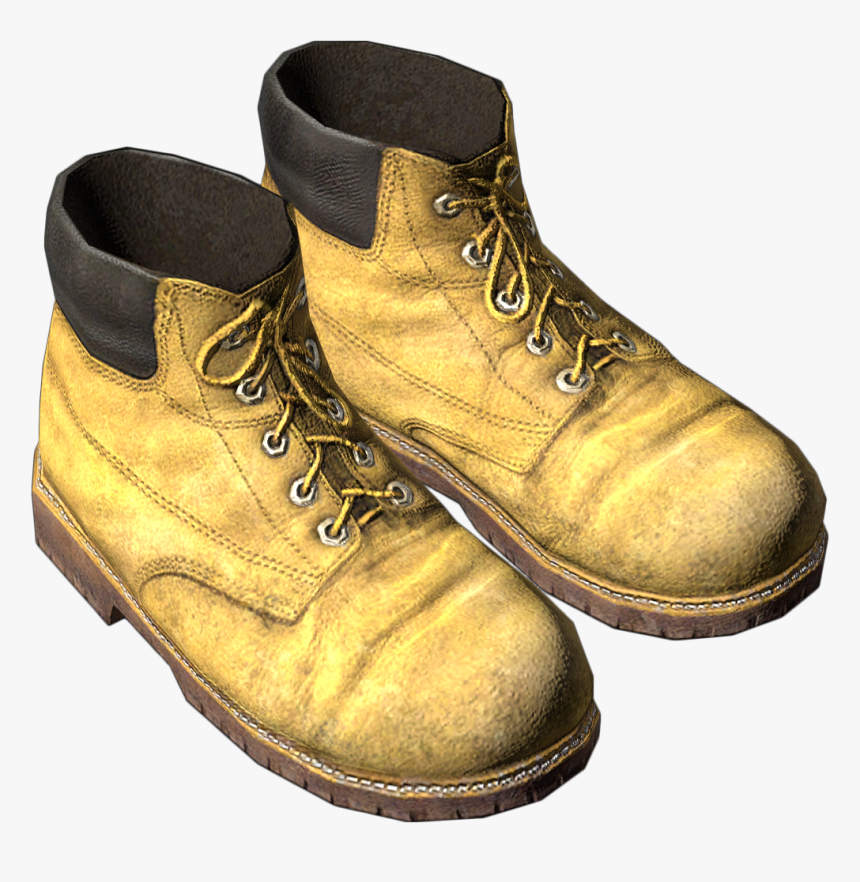 Workingbootsyellow - Dayz Boot, HD Png Download, Free Download