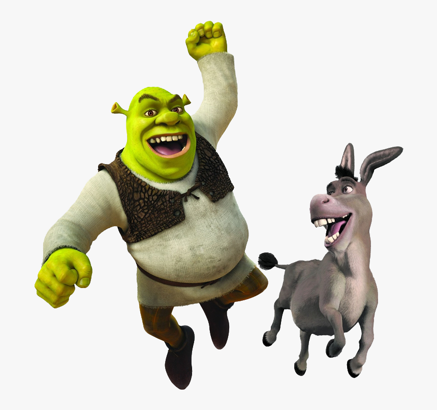 Shrek And Donkey Png Clipart , Png Download - Shrek And Donkey Png, Transparent Png, Free Download