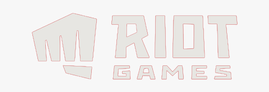 Riot Games New Logo With Red Outline Png Image, Transparent Png, Free Download