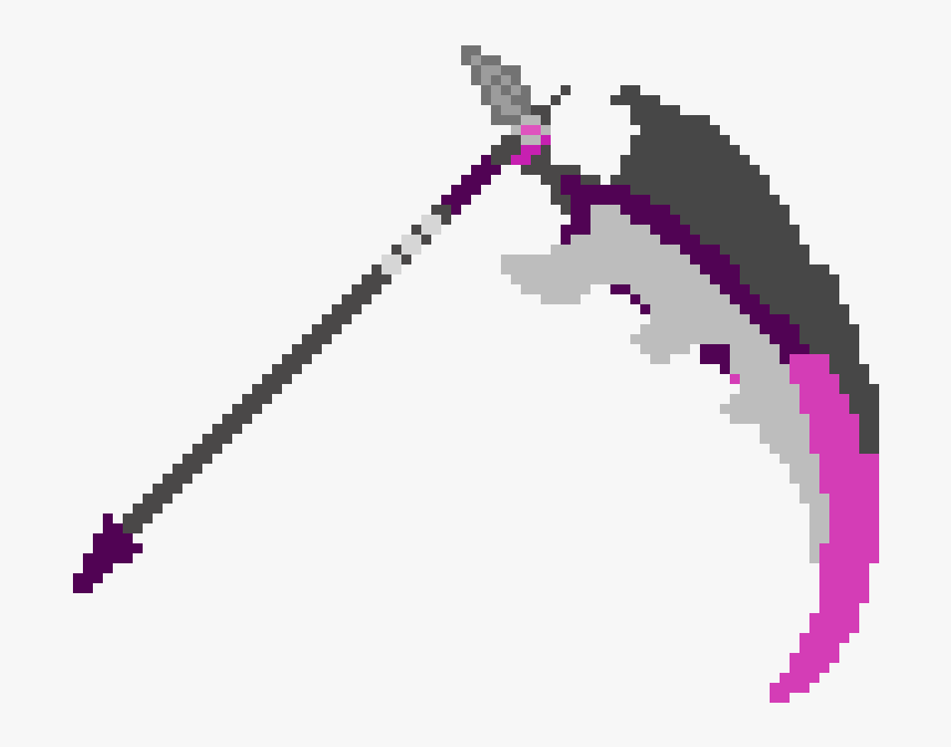 Scythe Png Pixel Art, Transparent Png, Free Download