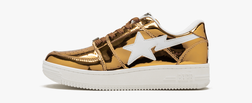 Foil Bape Sta Low M1 - Skate Shoe, HD Png Download, Free Download