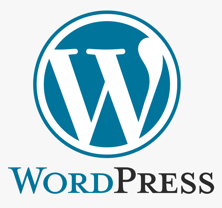 Wordpress Blue Logo Png, Transparent Png, Free Download