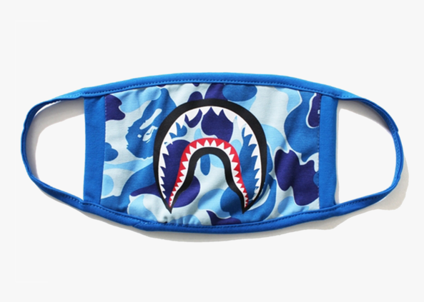 Bape Face Mask Blue, HD Png Download, Free Download