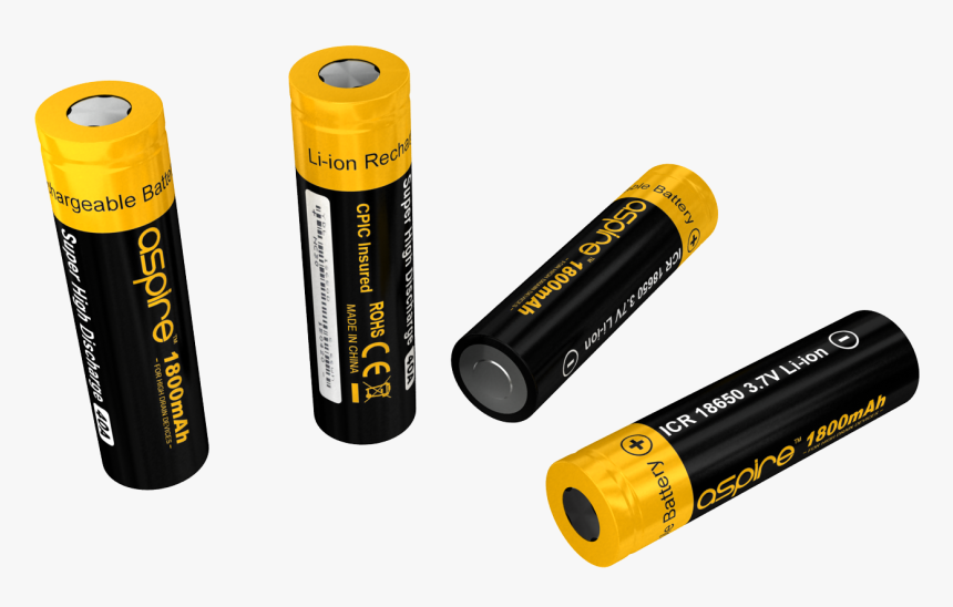 18650 Rechargeable Vaping Batteries, HD Png Download, Free Download