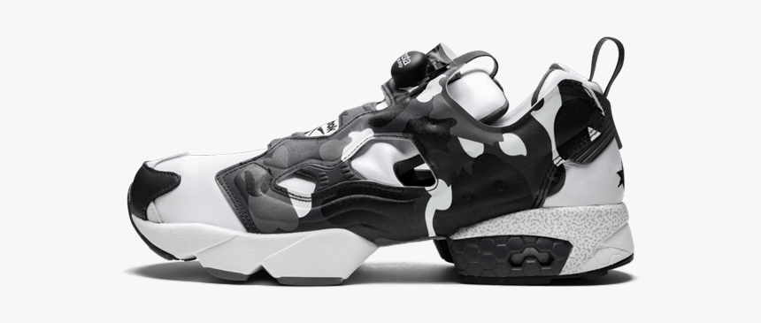 Reebok Instapump Fury Mita Bape - A Bathing Ape, HD Png Download, Free Download