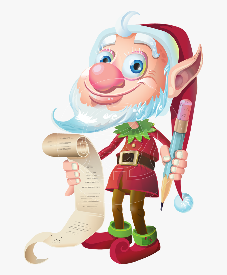 Doodley The Christmas Elf - Christmas Day, HD Png Download, Free Download