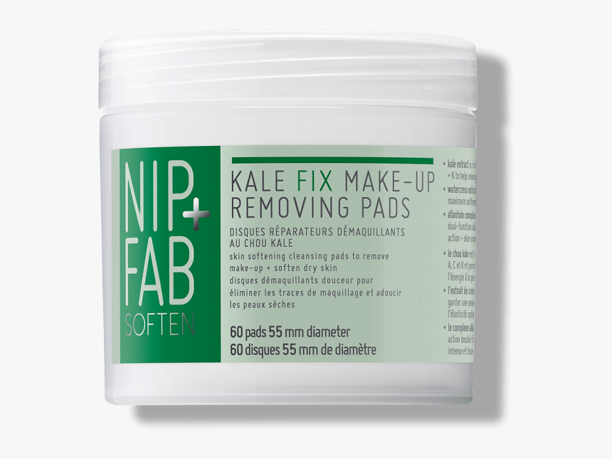 Kale Fix Makeup Removing Pads For Sensitive And Dry - Cosmetics, HD Png Download, Free Download