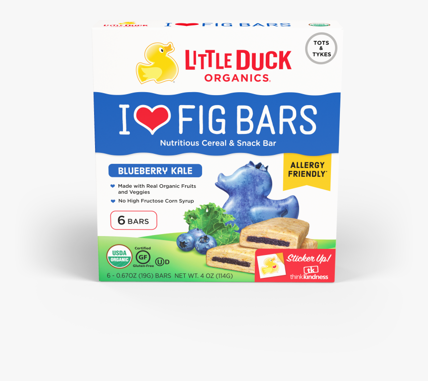 Little Duck Organics Fig Bars, HD Png Download, Free Download