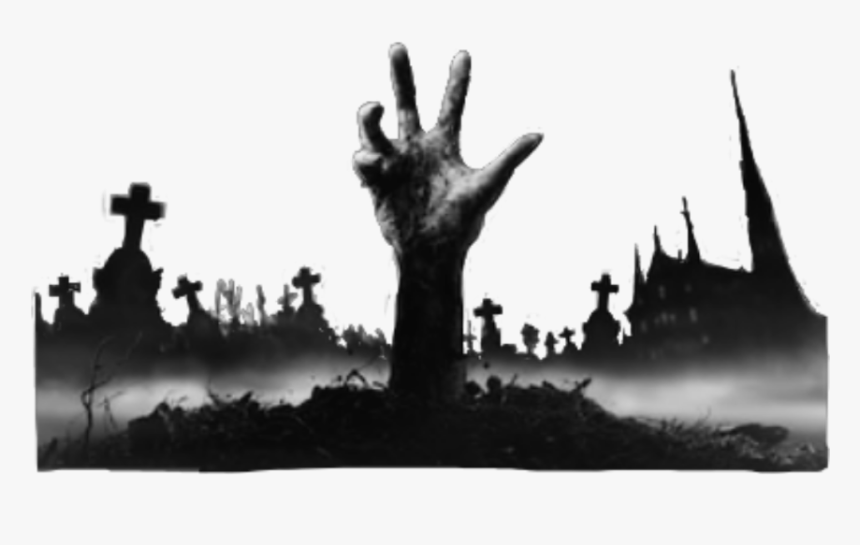 Graveyard Hand Dead Death Killer - Zombie Hand Grave, HD Png Download, Free Download