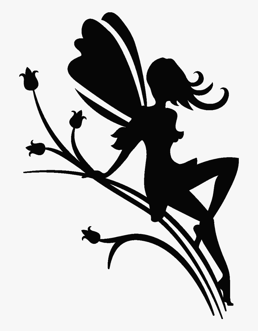 #fairy #fairies #wings #silhouette - Silhouette Fairies Clip Art, HD Png Download, Free Download