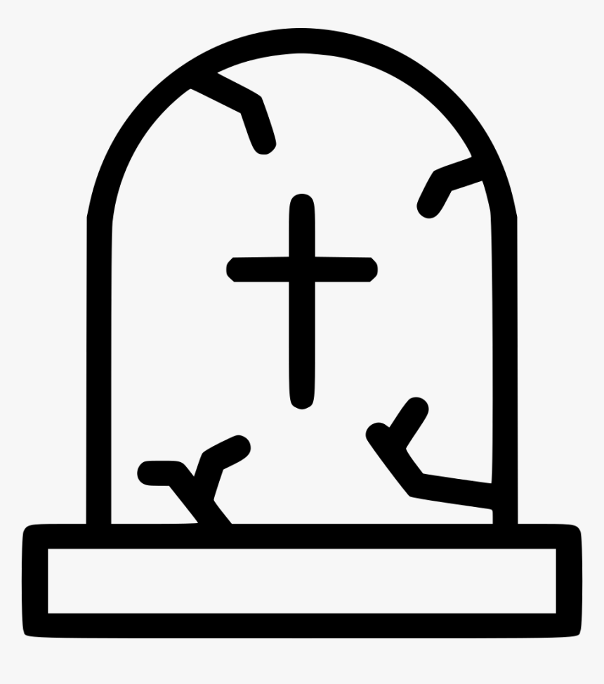 Death Funeral Grave Gravestone Graveyard Cross - Rip Transparent, HD Png Download, Free Download