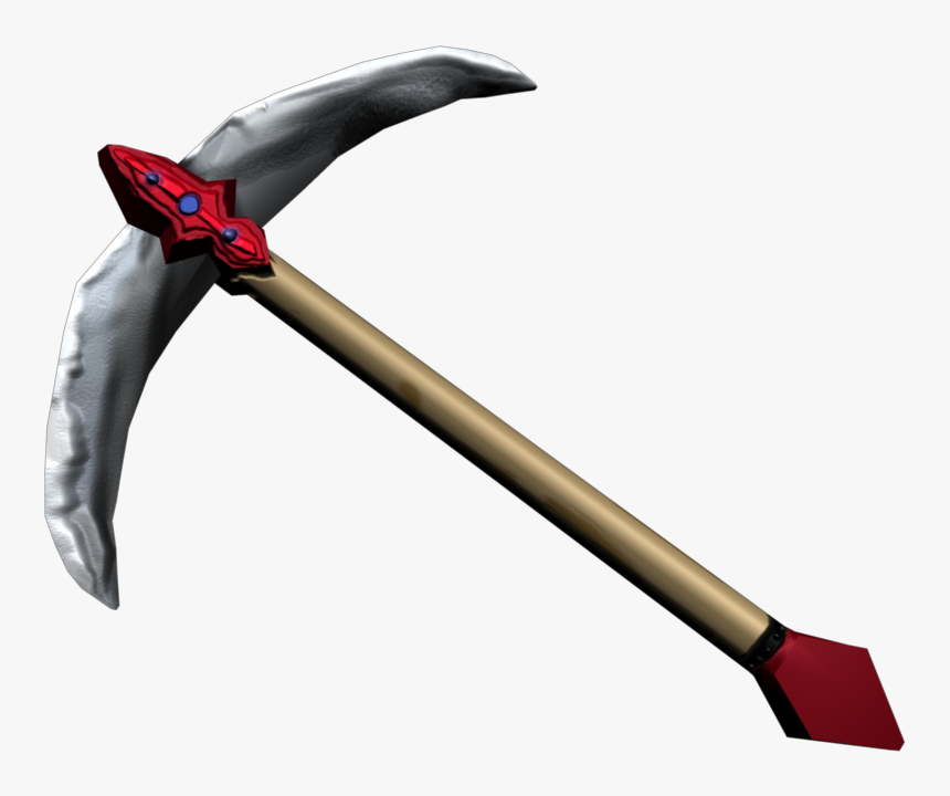 Pickaxe Scythe Battle Axe Tool - Weapon Pickaxe, HD Png Download - kindpng