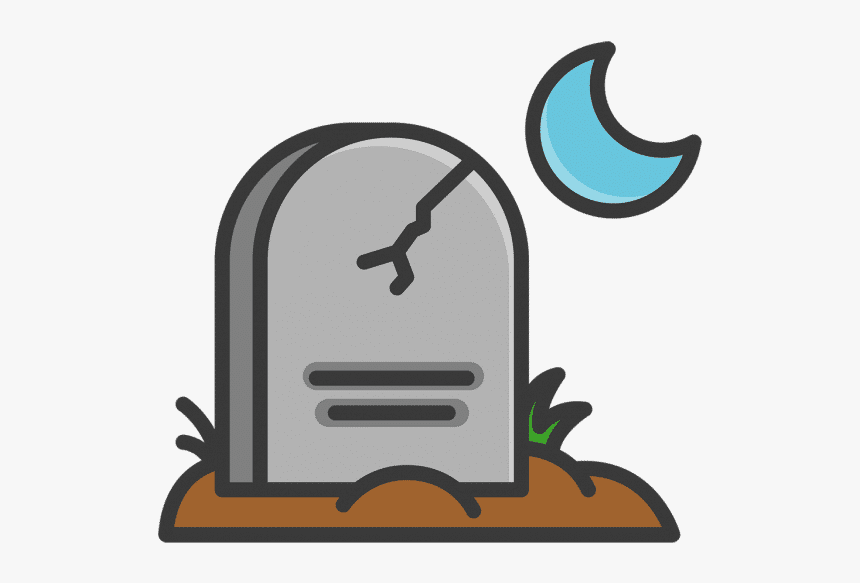 Graveyard Vector Icon, HD Png Download, Free Download