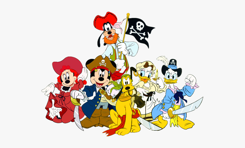 Mickey Mouse And Friends Pirates, HD Png Download, Free Download