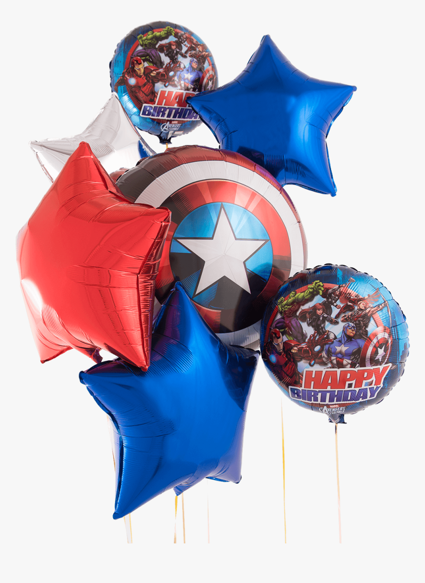 Captain America Balloons, HD Png Download, Free Download