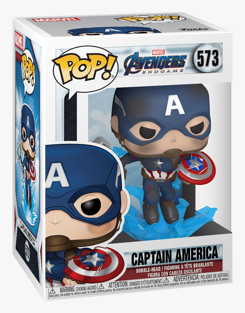 Captain America Funko Pop Endgame, HD Png Download, Free Download