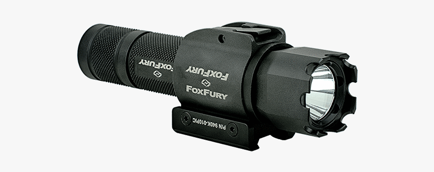 Foxfury Sideslide Picatinny Weapon Light And Flashlight - Monocular, HD Png Download, Free Download