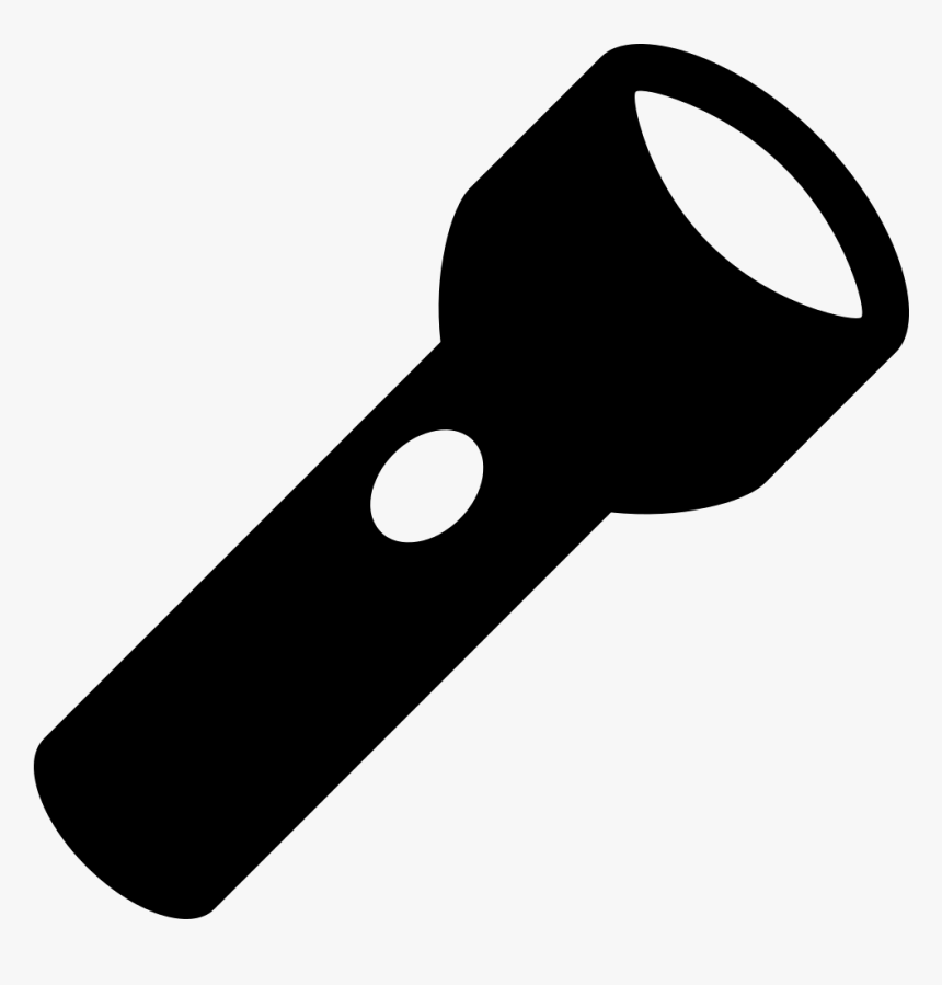 Flashlight - Flashlight Icon Png, Transparent Png, Free Download