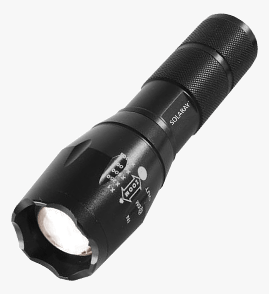 Tactical Strobe Led Flashlight For Security - Flashlights Led, HD Png Download, Free Download