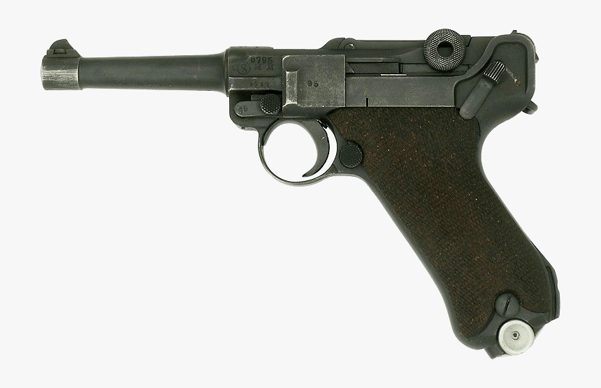 Luger German Handgun Png Image - Luger P08 Png, Transparent Png, Free Download