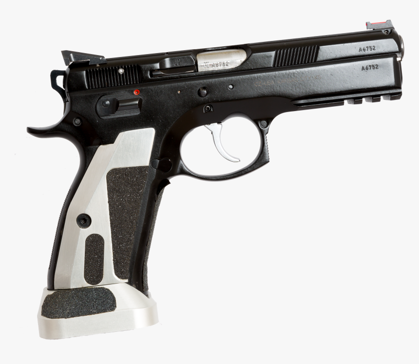 Cz Standard Division Handgun With Magwell - Editor Gun, HD Png Download, Free Download