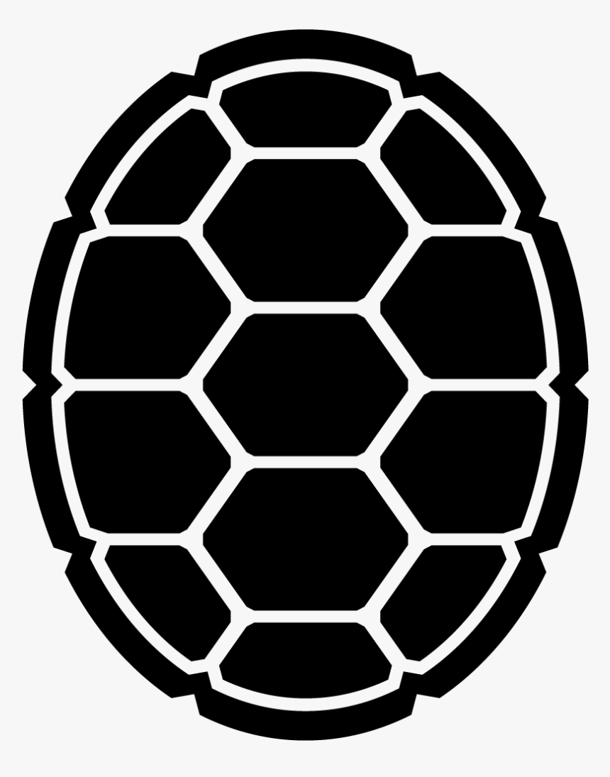 Turtle In Shell Png - Black Flower Of Life, Transparent Png, Free Download