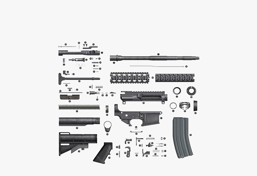 Ati Ar 15 Parts List, HD Png Download, Free Download