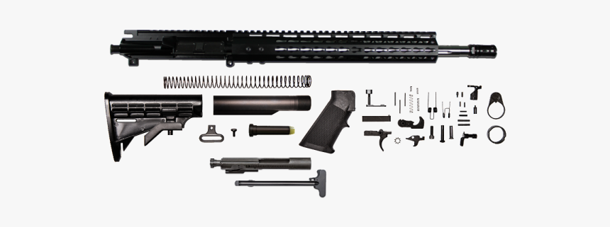 Ar-15 5 - 56/ - 223 - 24 5.56 Complete Rifle Kit, HD Png Download, Free Download
