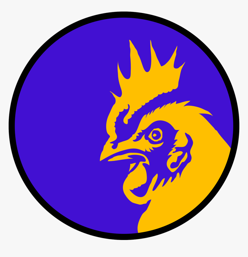 Rooster Svg Clip Arts - Logo Kepala Ayam Jago, HD Png Download - kindpng.