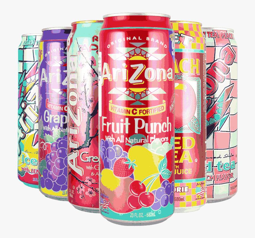 Us Imported Drink 6 Flavors Arizona Arizona Iced Tea - Arizona Drink Hd, HD Png Download, Free Download