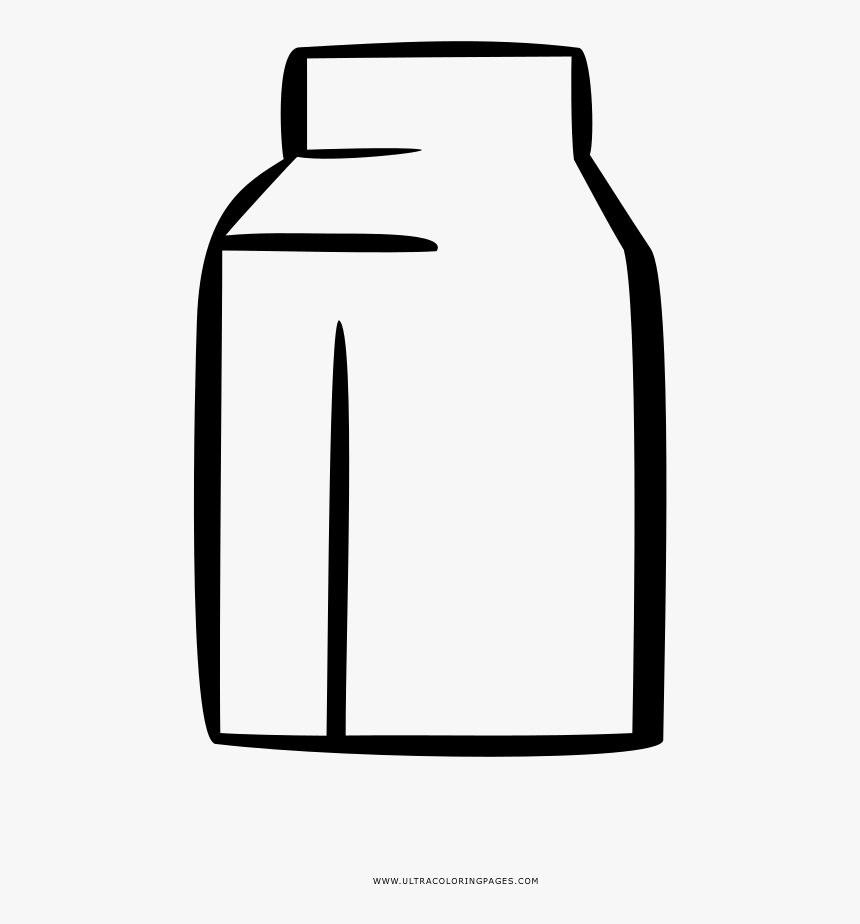 Milk Carton Coloring Page Clipart , Png Download, Transparent Png, Free Download
