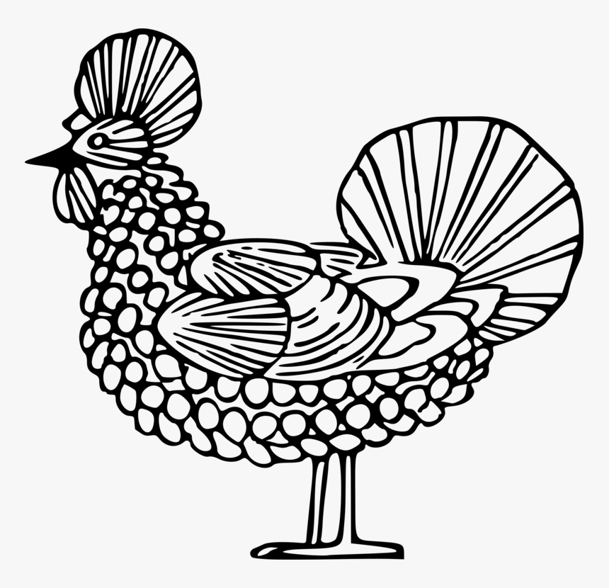 Fowl,beak,rooster - Chicken, HD Png Download, Free Download