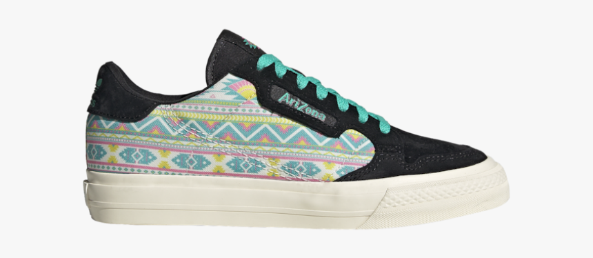 Adidas Continental 80 Vulc Arizona Iced Tea Black Teal - Arizona X Adidas Continental Vulc Lemon, HD Png Download, Free Download