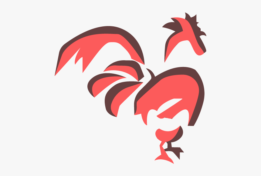 Rooster Talisman Adobe Illustrator Red Spirit Animal - Illustration, HD Png Download, Free Download