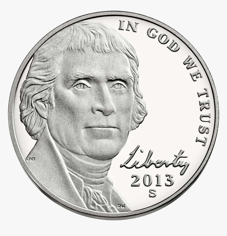 Us Nickel 2013 Obv, HD Png Download, Free Download