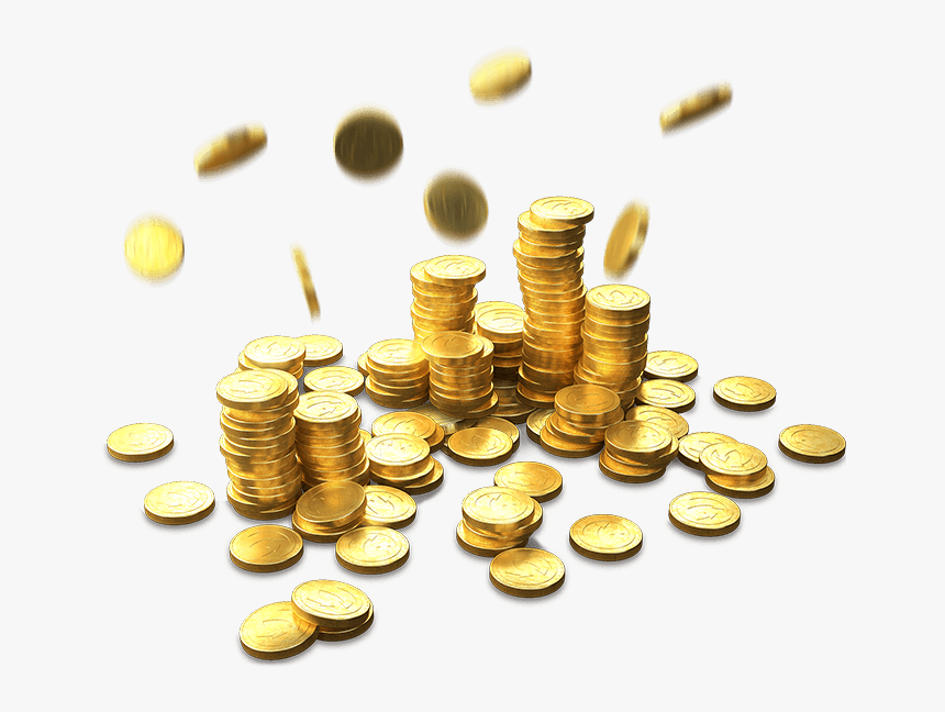 Gold Coins Png - Wot Gold, Transparent Png, Free Download