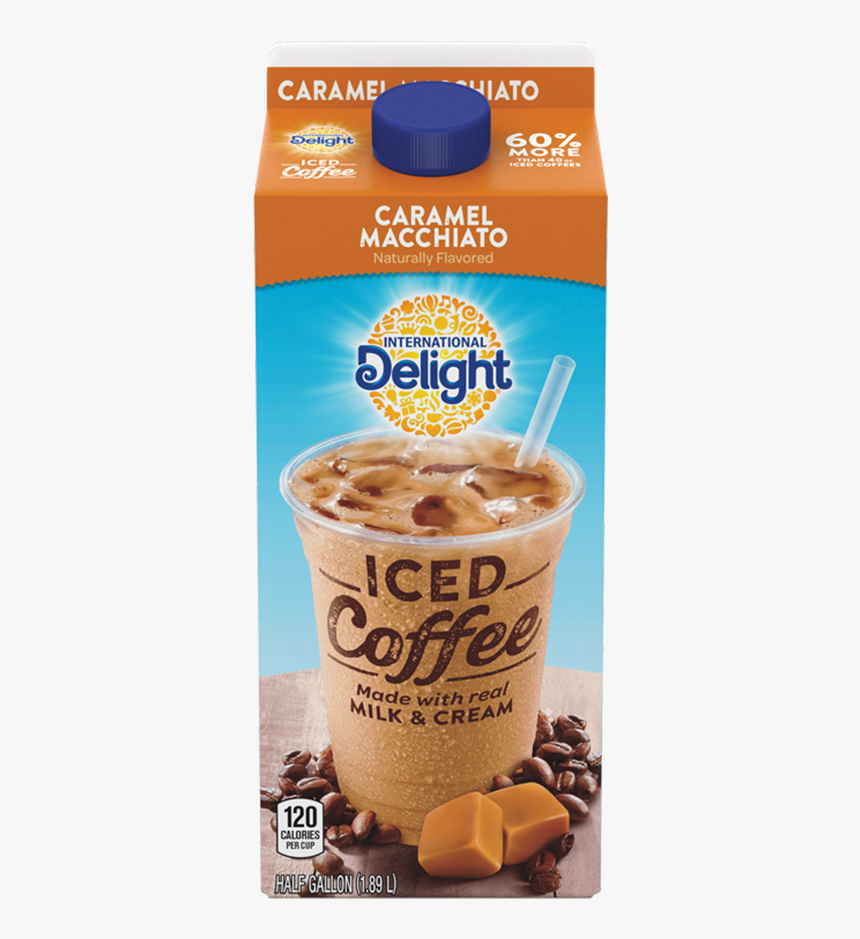 Caramel Macchiato Iced Coffee To Go - International Delight Vanilla Iced Coffee, HD Png Download, Free Download