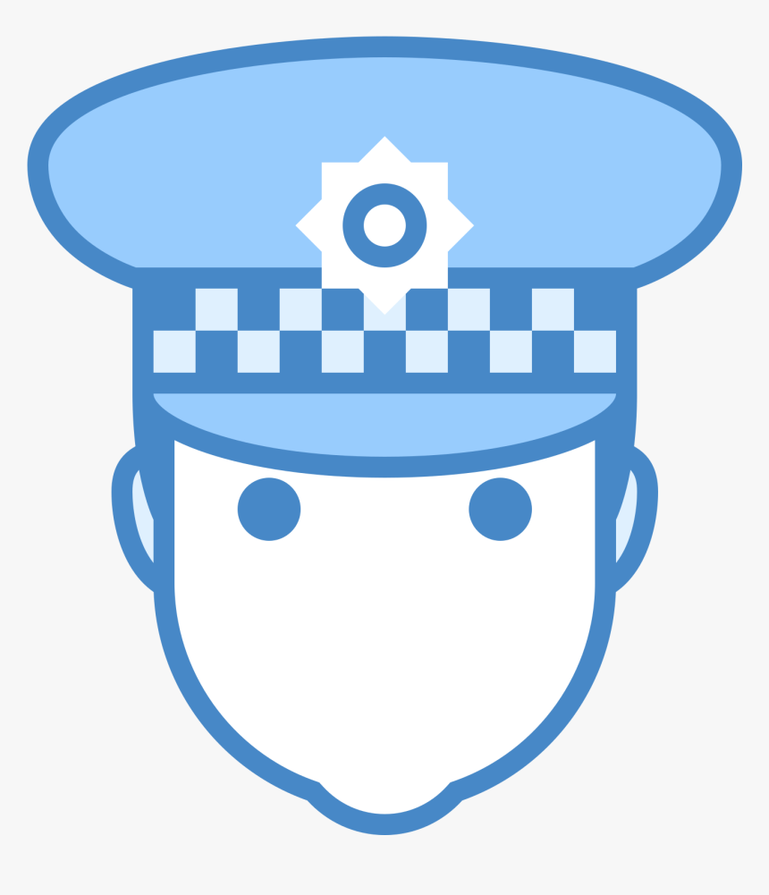 Uk Police Officer Icon - Police Icon Vector Illustration Graphic Png, Transparent Png, Free Download