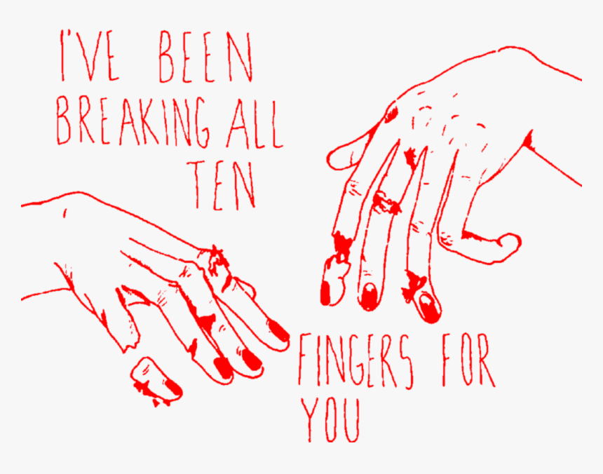 #aesthetic #blood #gore #hand #hands #handdrawn #handwritten - Blood Gore Aesthetic Png, Transparent Png, Free Download