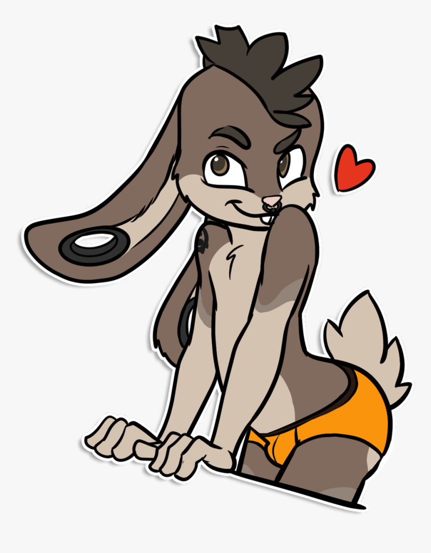 Lumi 🐰☕ On Twitter - Furry Femboy Telegram Stickers, HD Png Download, Free Download