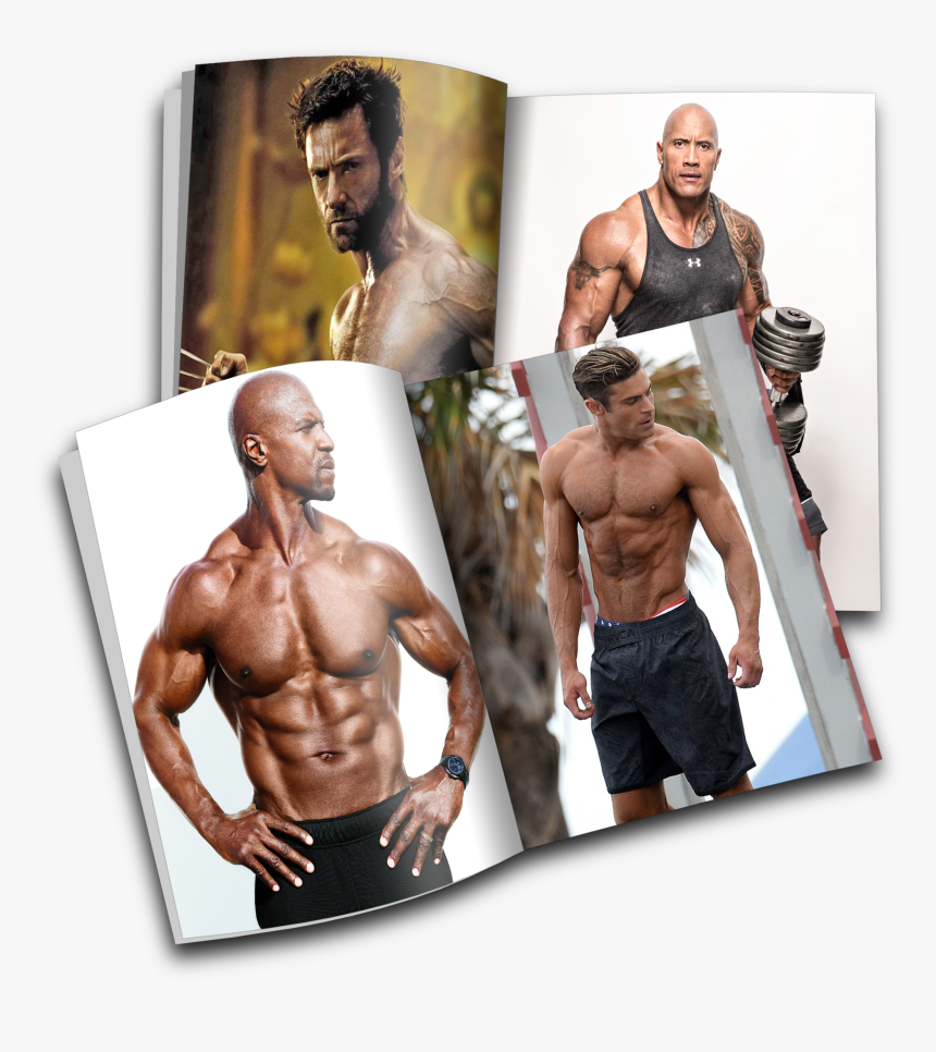 Transparent Wolverine Hugh Jackman Png - Dwayne Johnson And Hugh Jackman, Png Download, Free Download