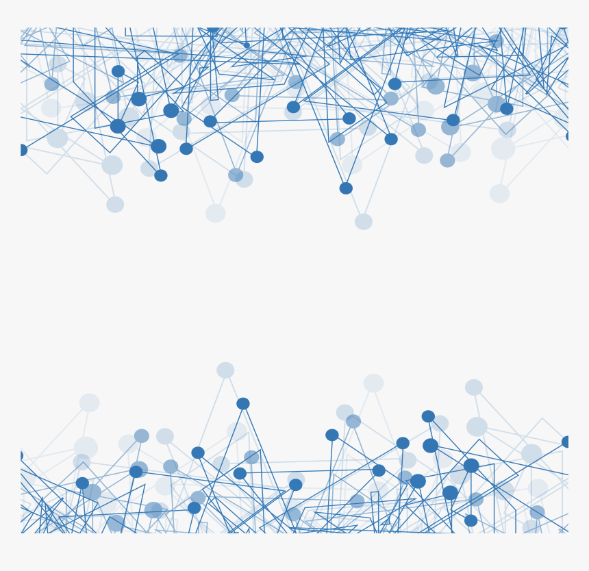 Technology, Download, Computer Network, Blue, Square - Technology Border Design Png, Transparent Png, Free Download