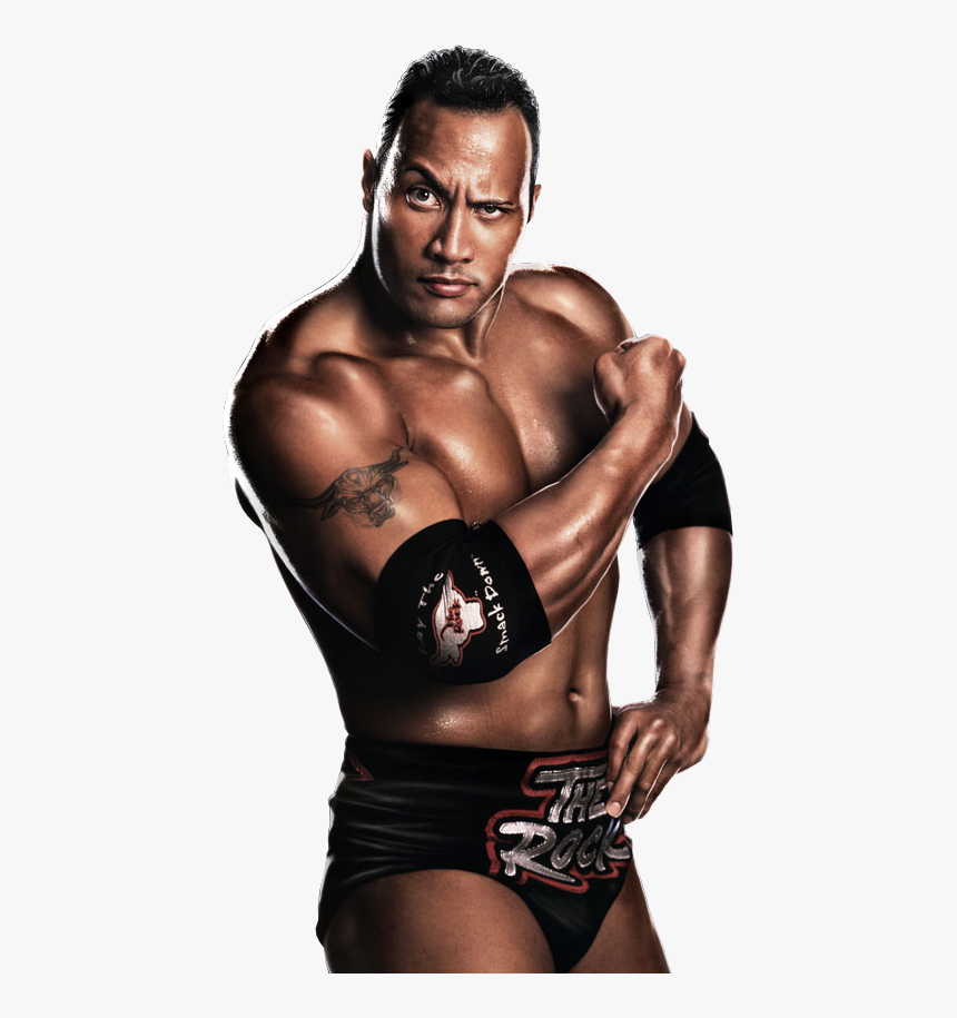 Transparent The Rock Png - Wwf The Rock Png, Png Download, Free Download