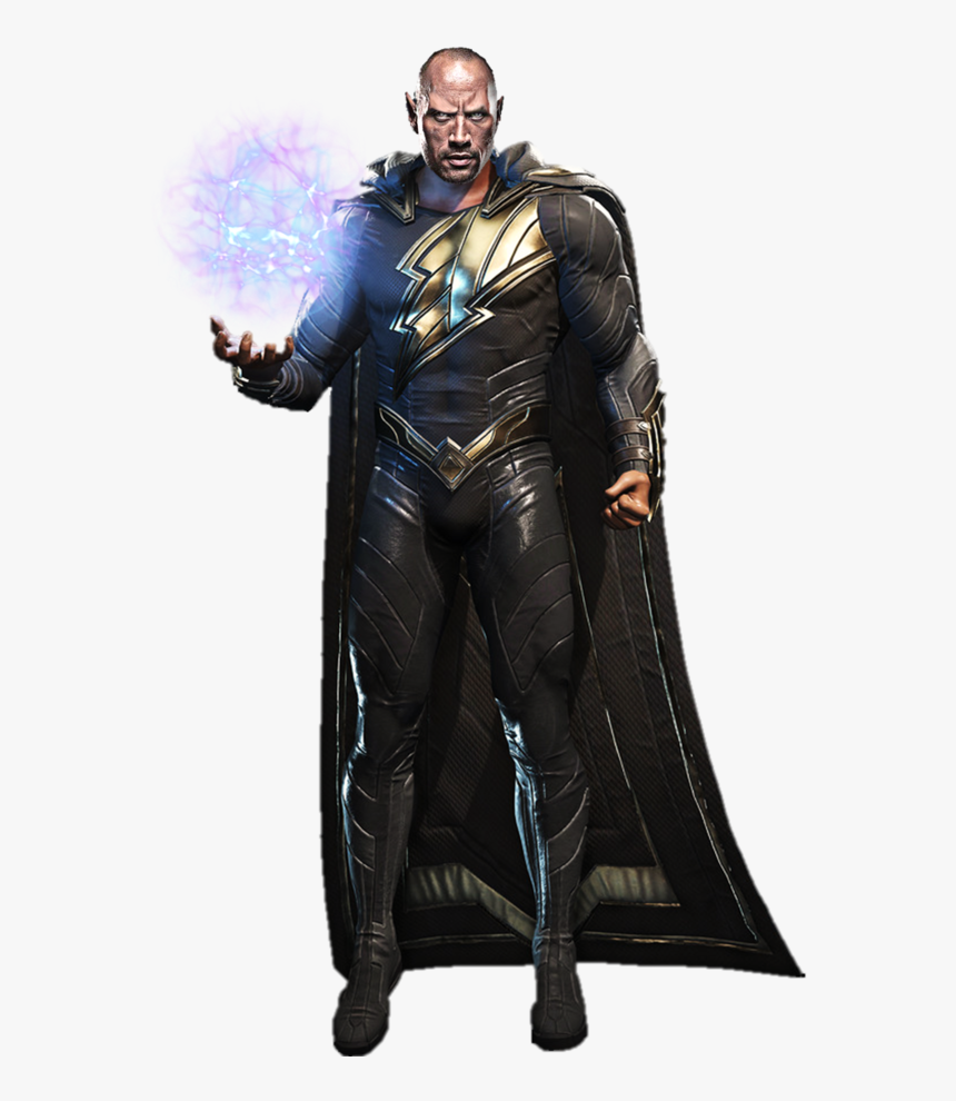 Black Adam Dwayne Johnson Transparent Background By - Black Adam Live Action, HD Png Download, Free Download